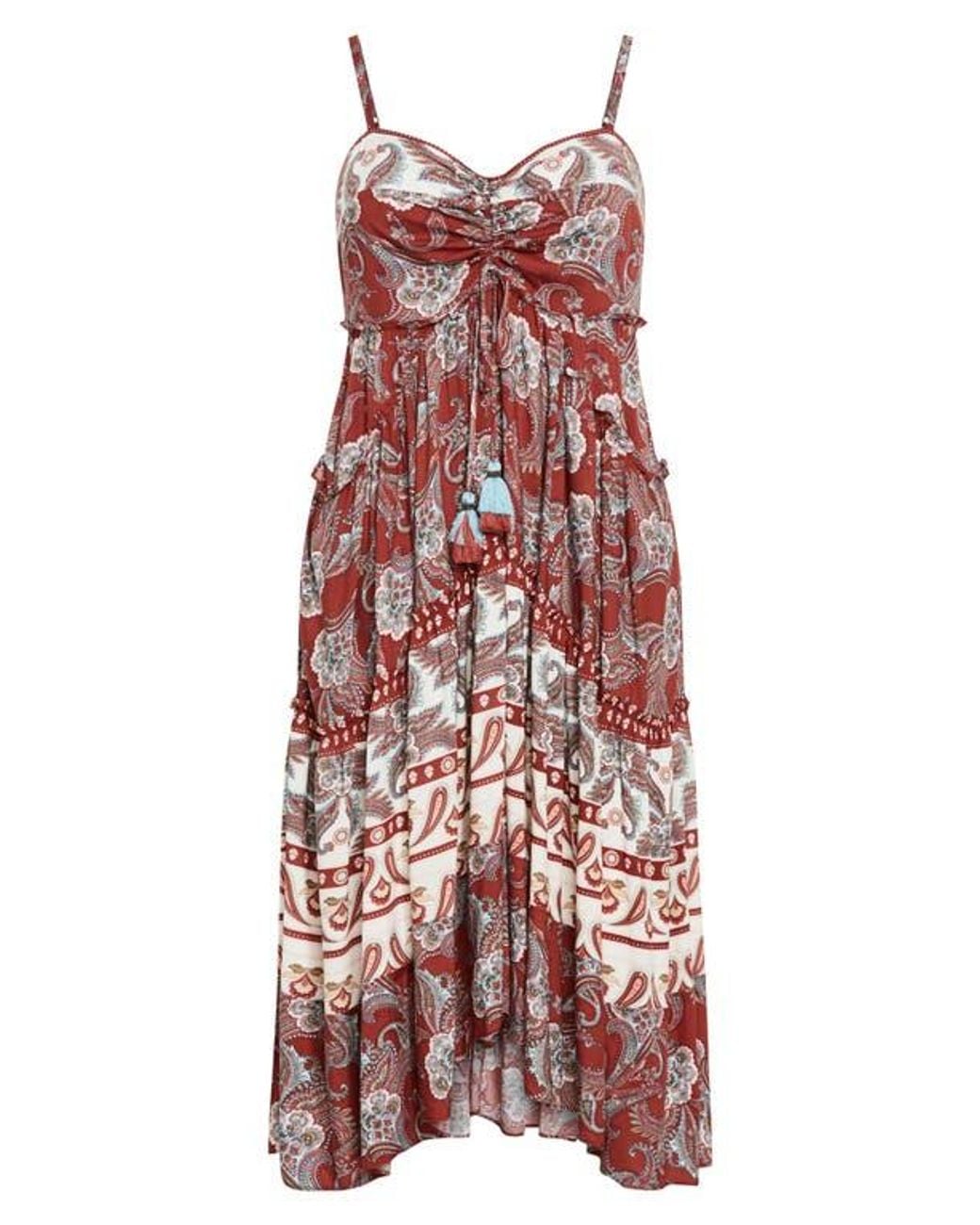 City Chic Lilah Love Maxi Dress in Red | Lyst