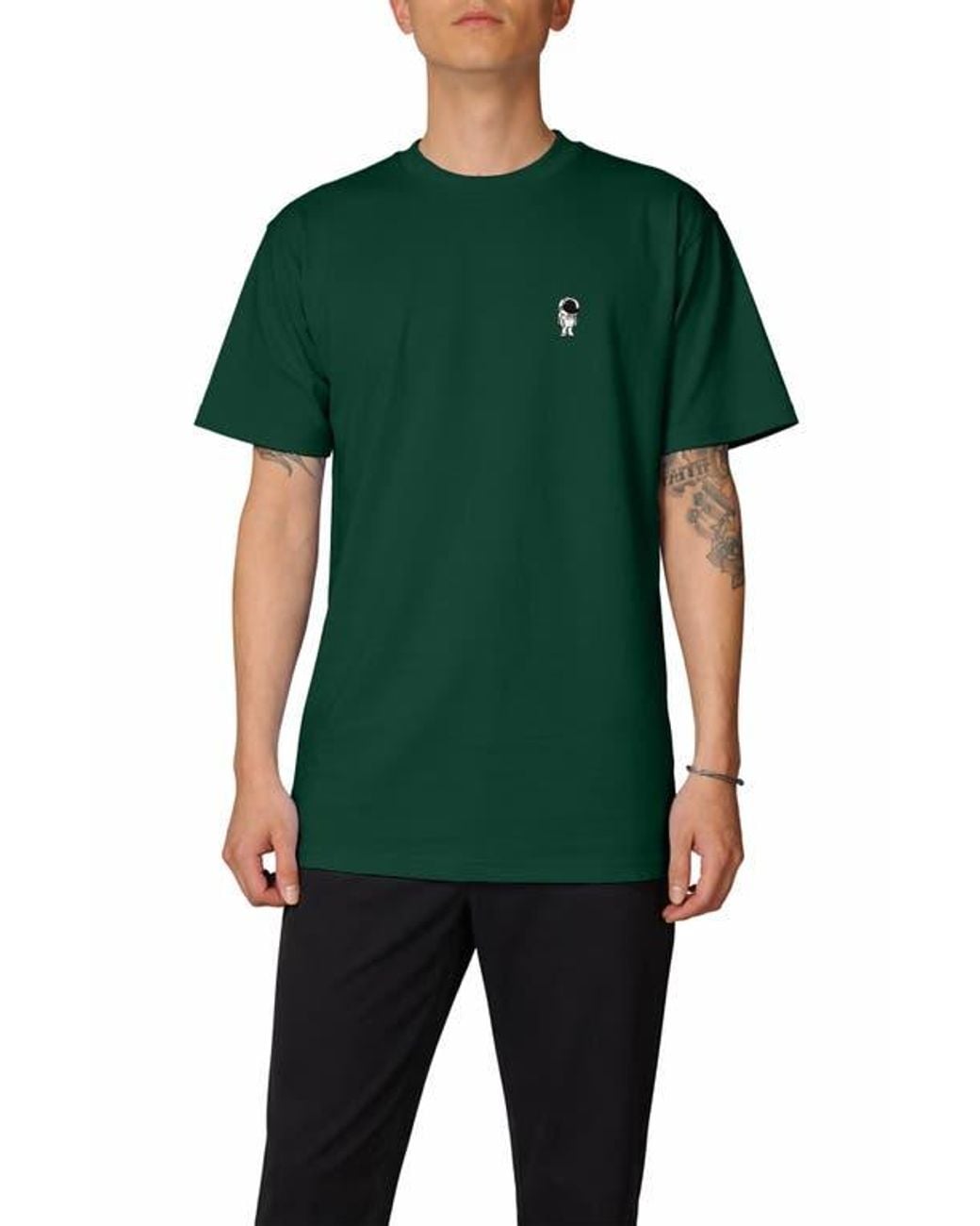Alix Green Astronaut Tee for men