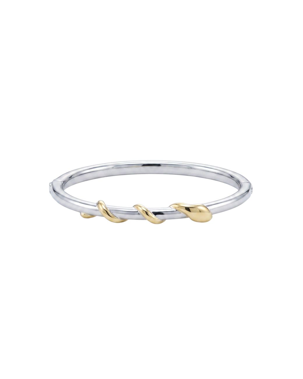 Native Gem Metallic Dancing Snake Bangle Bracelet
