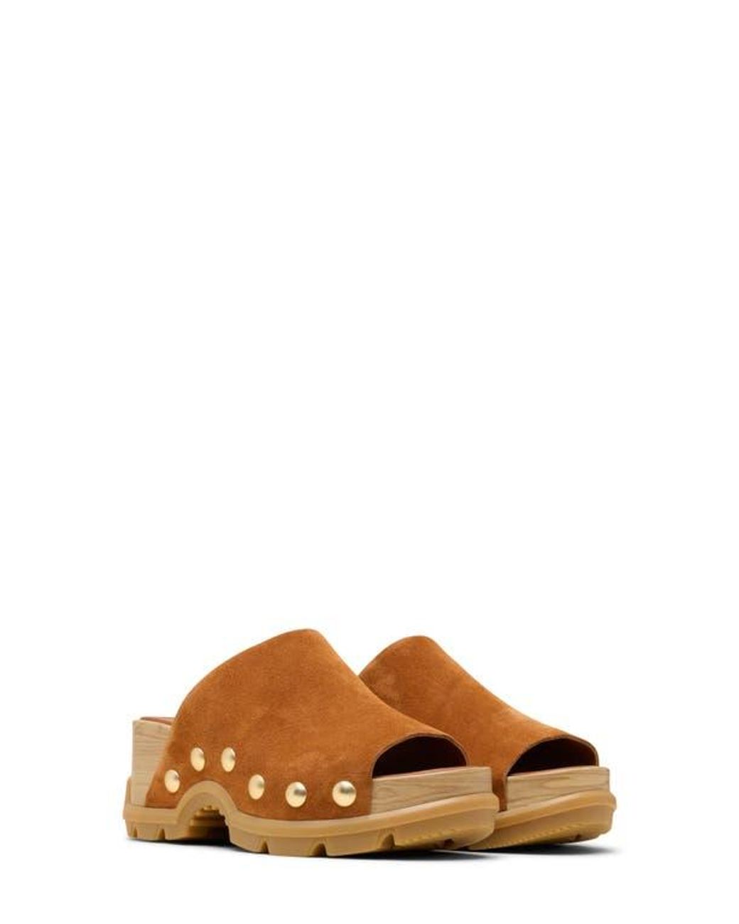 Sorel Brown Roam'N Slide Platform Sandal
