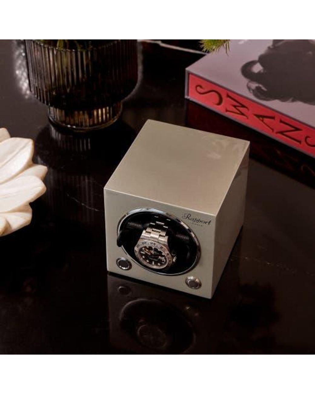 Rapport White Evolution Single Watch Winder