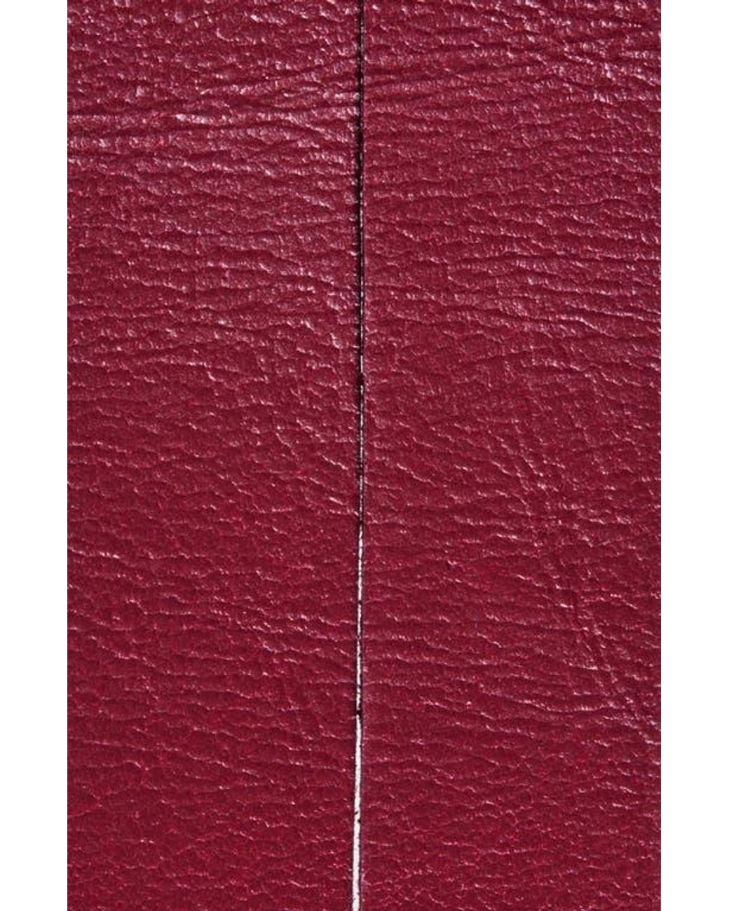 Ada Red Mallorca Double Leather Belt