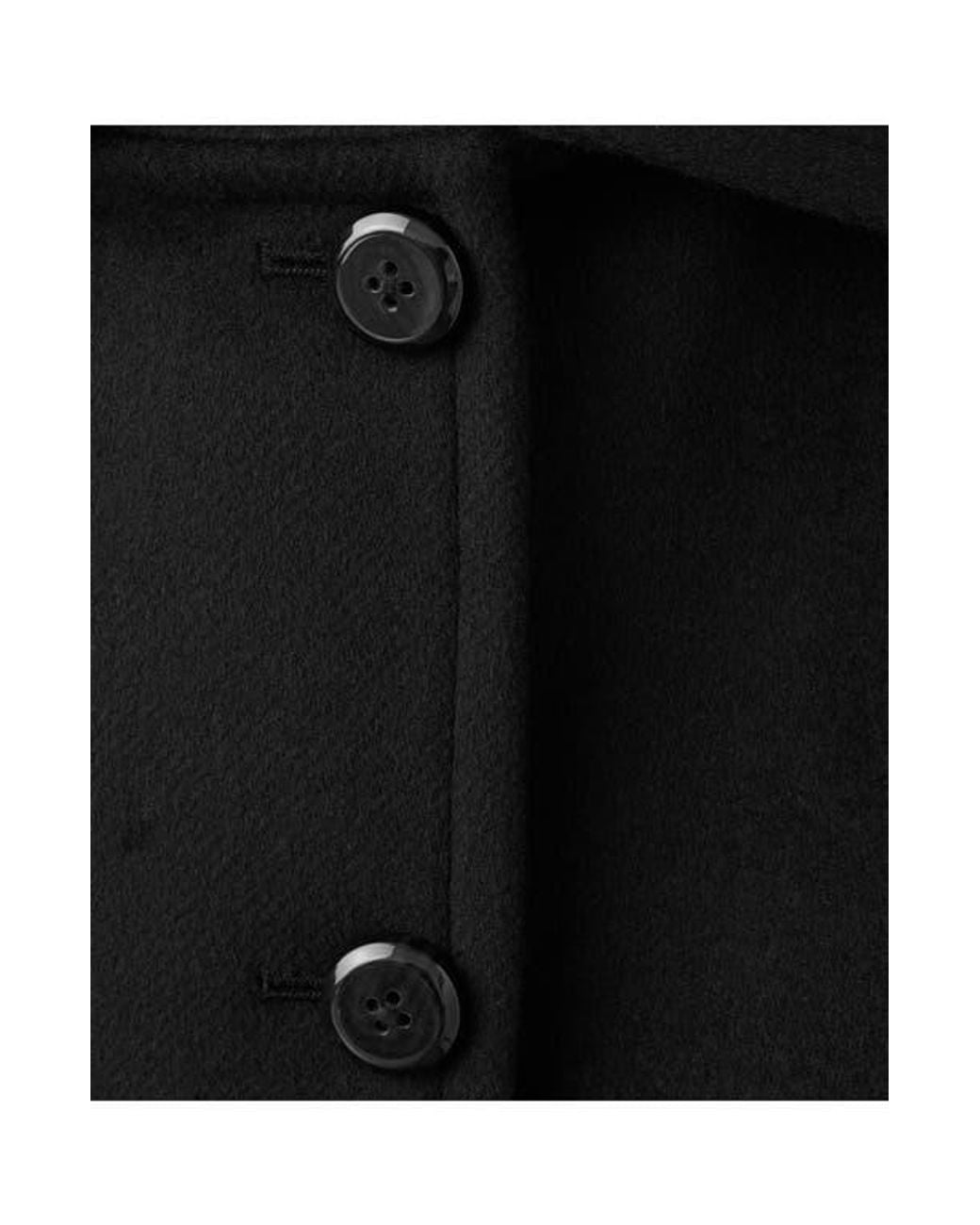 Mango Black Wool Blend Crop Jacket