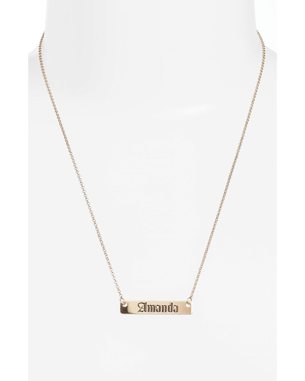 14K Yellow Gold S Script Initial Pendant from Roy Rose Jewelry