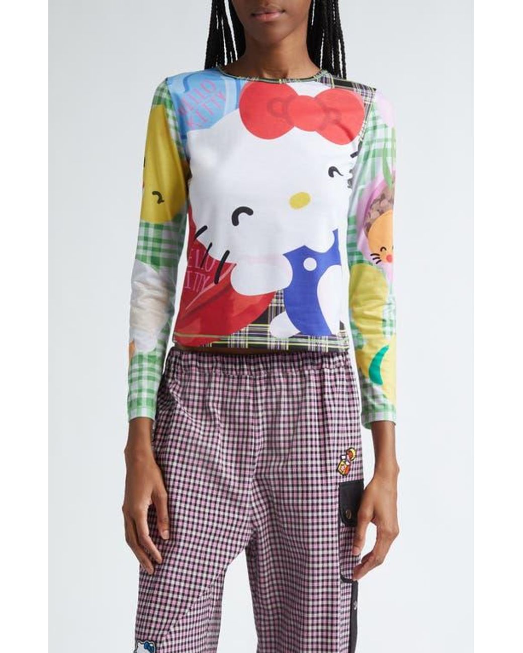 Chopova Lowena X Sanrio Hello Kitty 50Th Anniversary Top in Chopova Lowena X Sanrio Hello Kitty 50Th Anniversary Top in