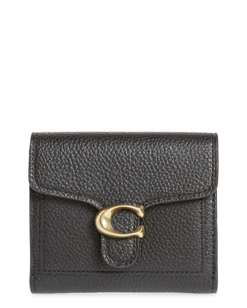 COACH Small Tabby Leather Wallet - Lyst