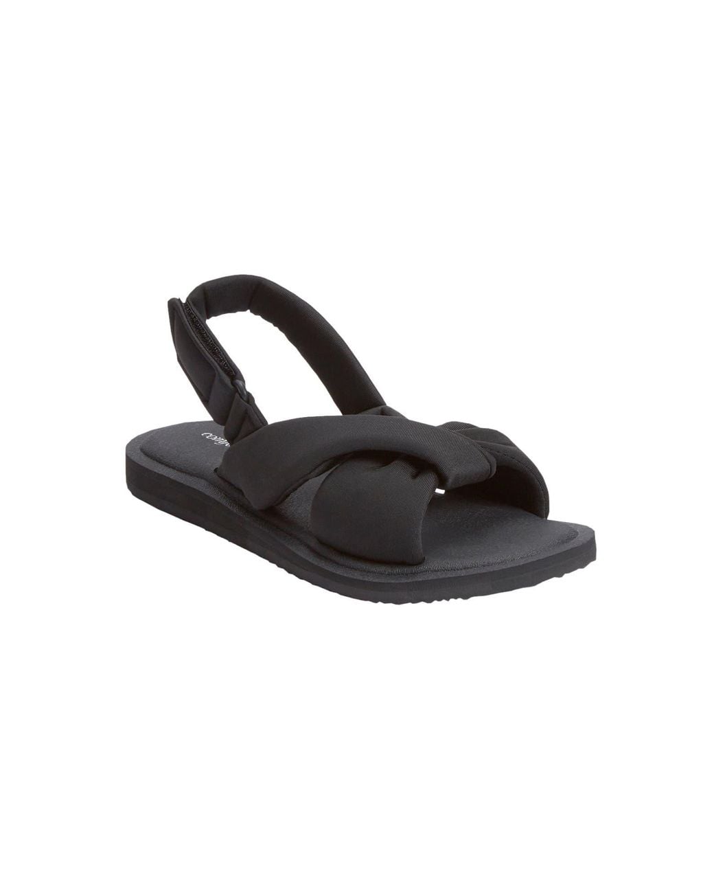 Comfortview Black The Taylor Sandal