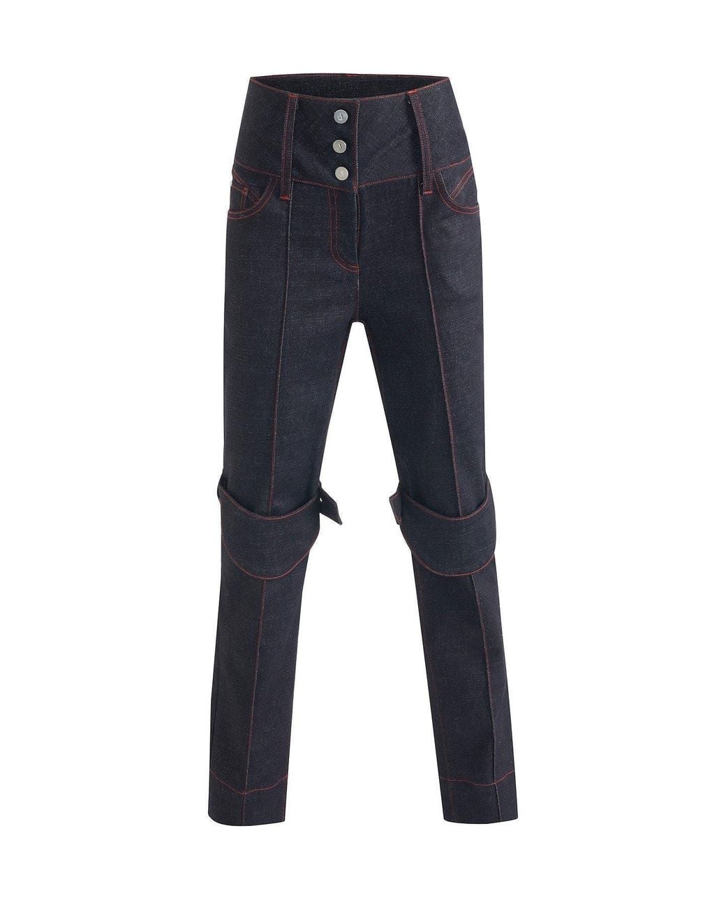 Jendue Blue Davidson Staight Leg Pants