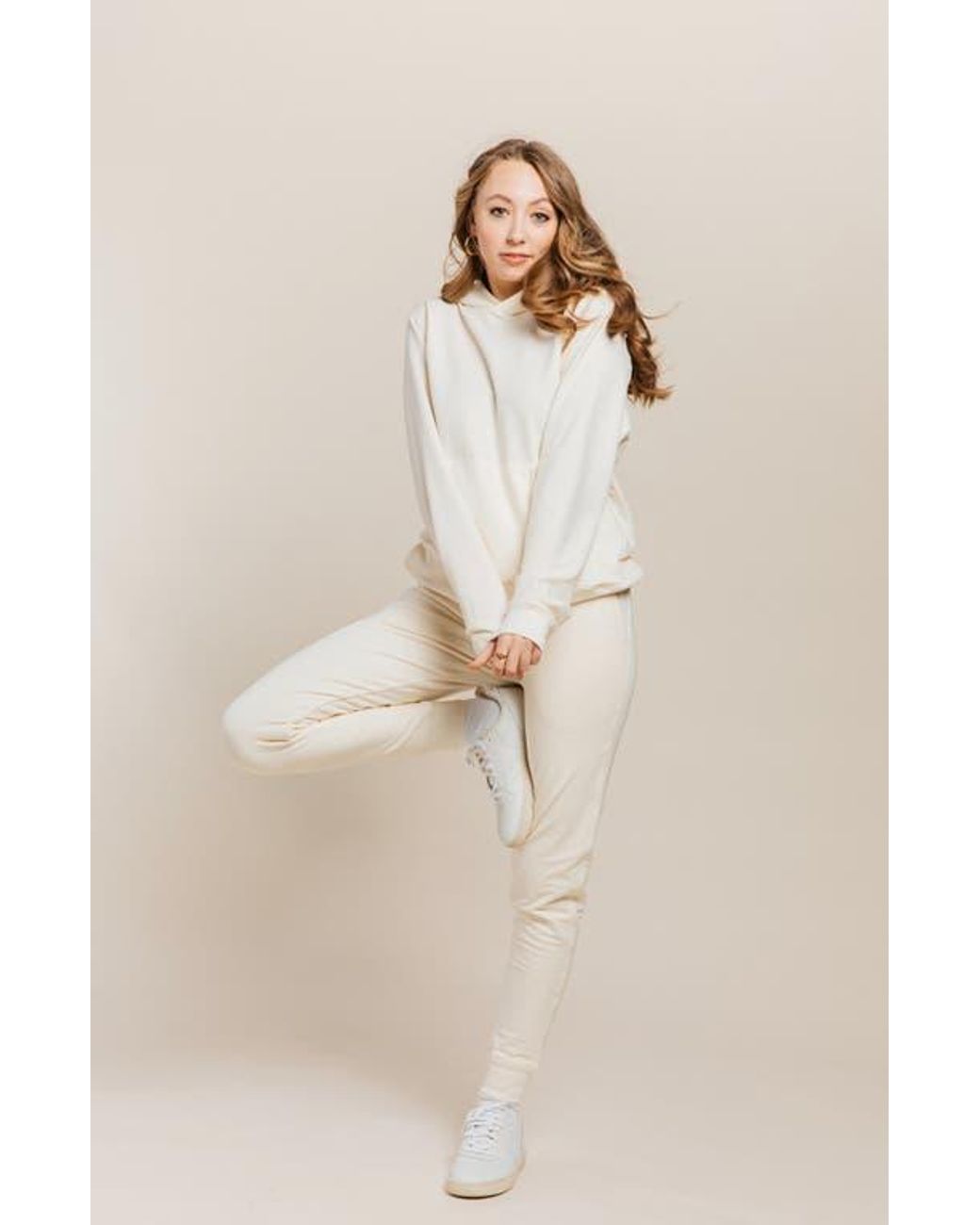 Ocio Softcore Classic Jogger In Natural Lyst Ocio Softcore Classic Jogger In Natural Lyst