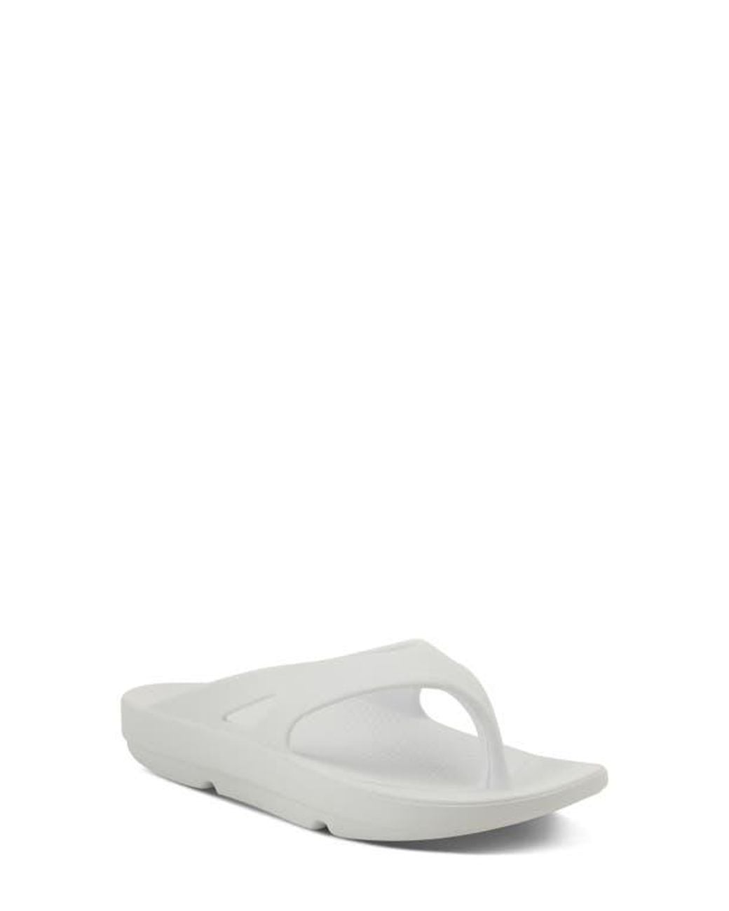 Flexus by Spring Step White Osmar Flip Flop