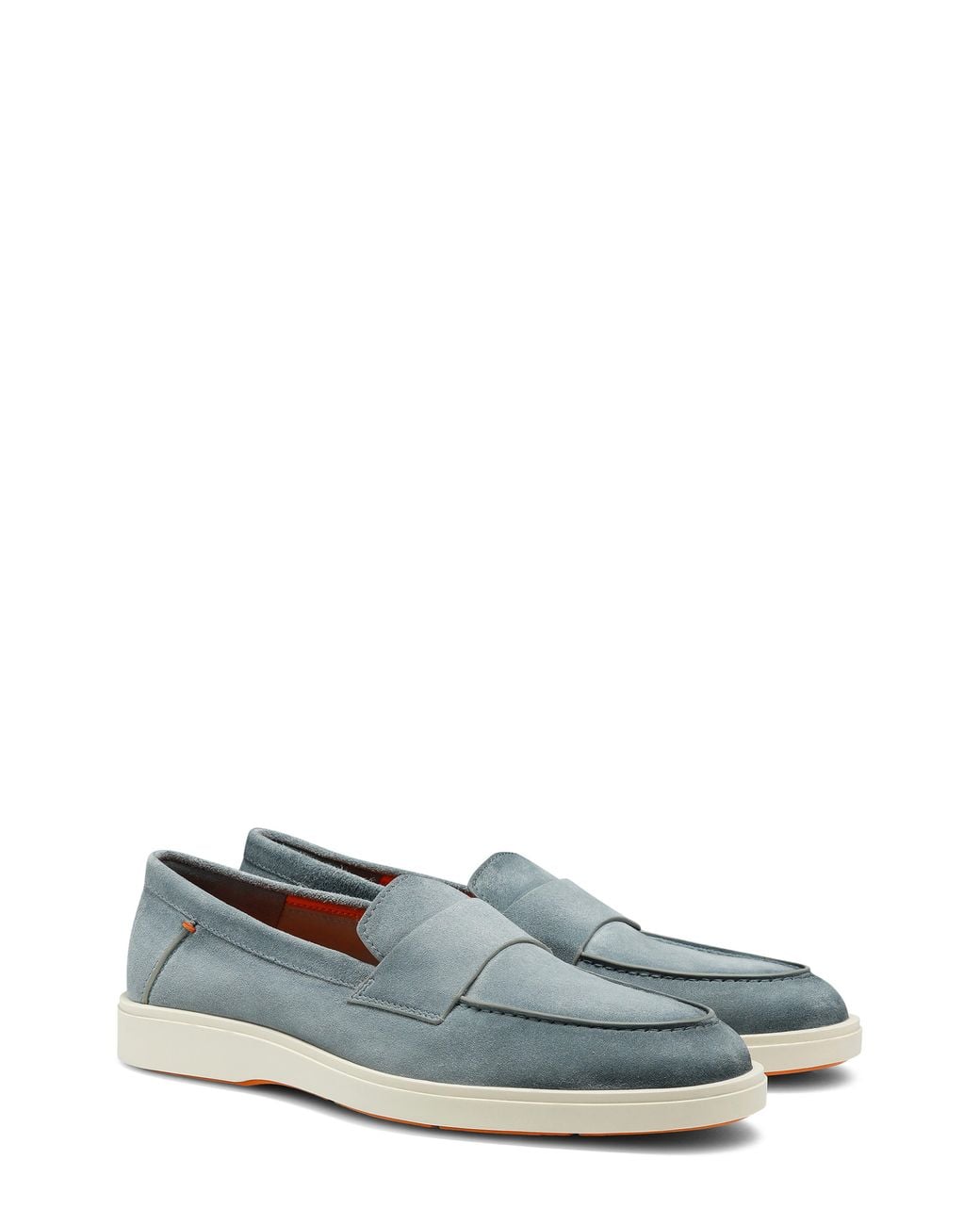 Santoni Gray Revolve Loafer for men