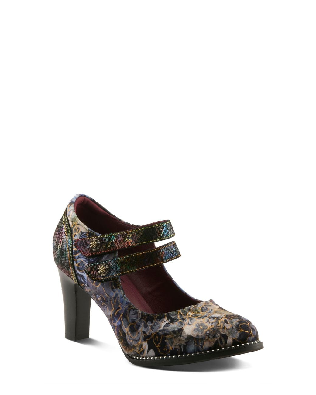 Spring Step Black Showy-Vivi Mary Jane Pump