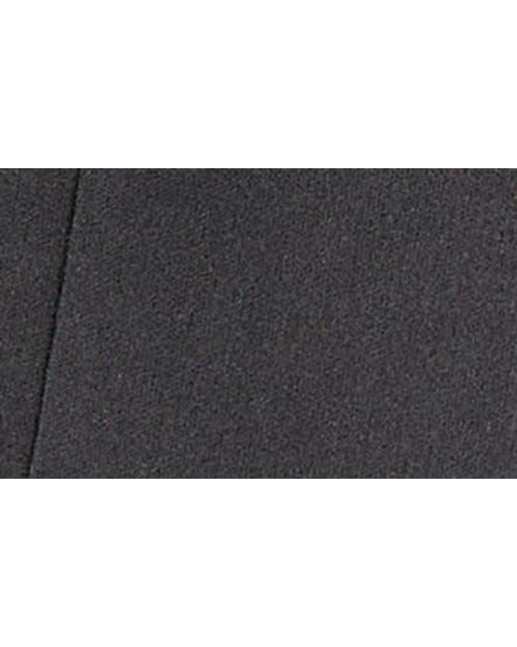 Kasper Black Stretch Crepe One-Button Blazer