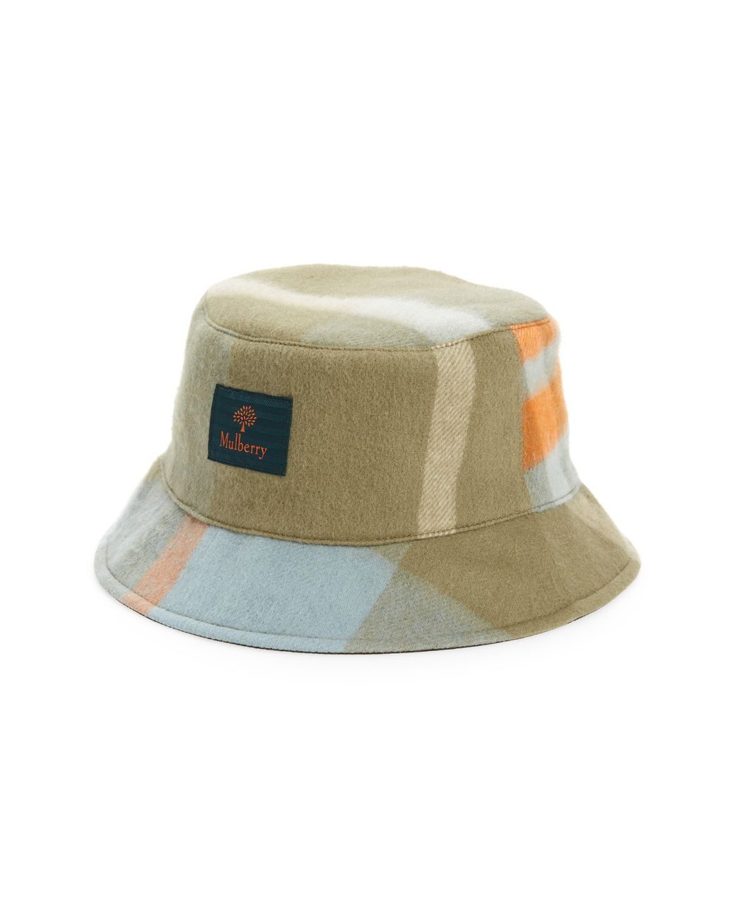 Mulberry Check Reversible Bucket Hat in Green Lyst