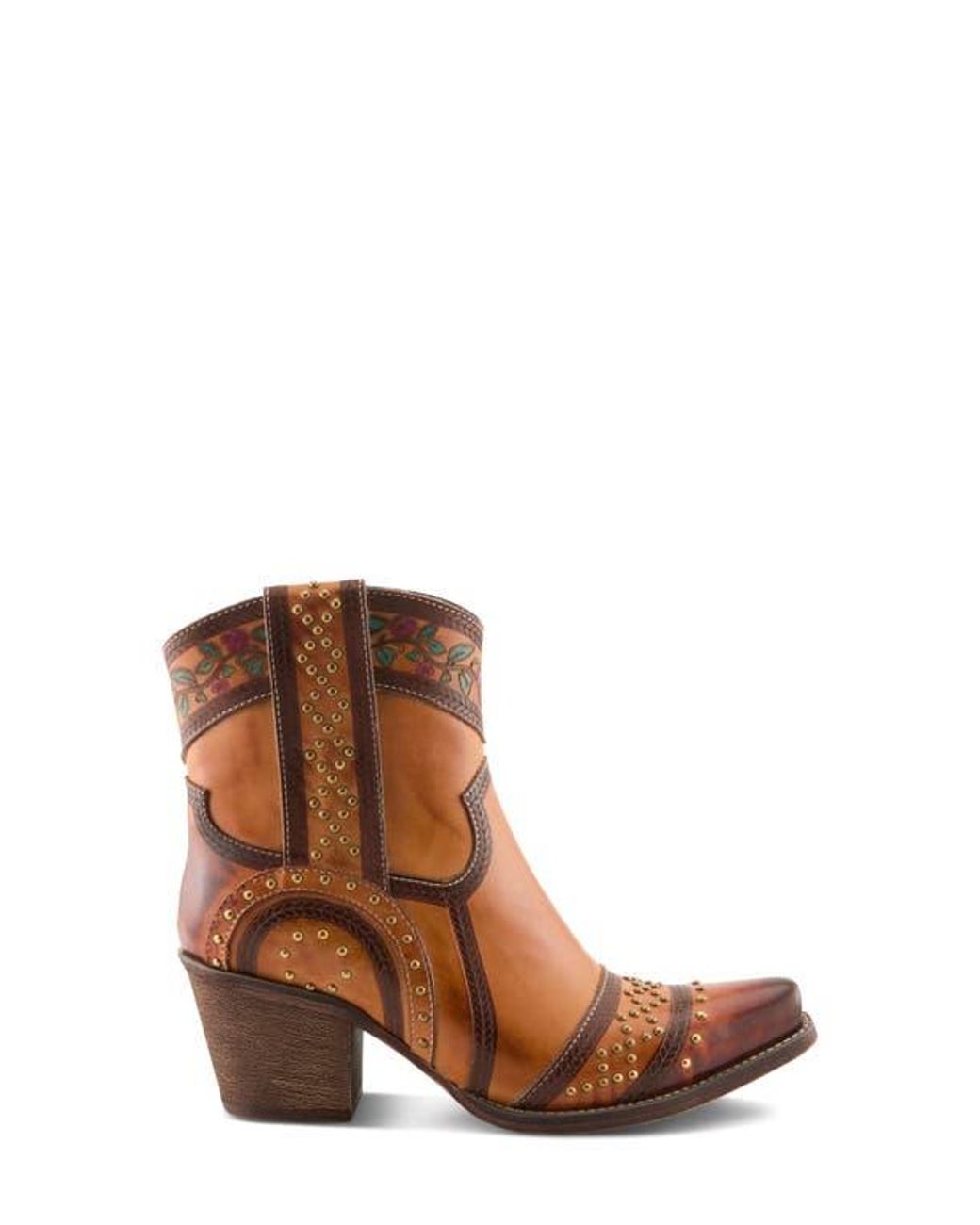 Spring Step Brown Saddleup Western Boot