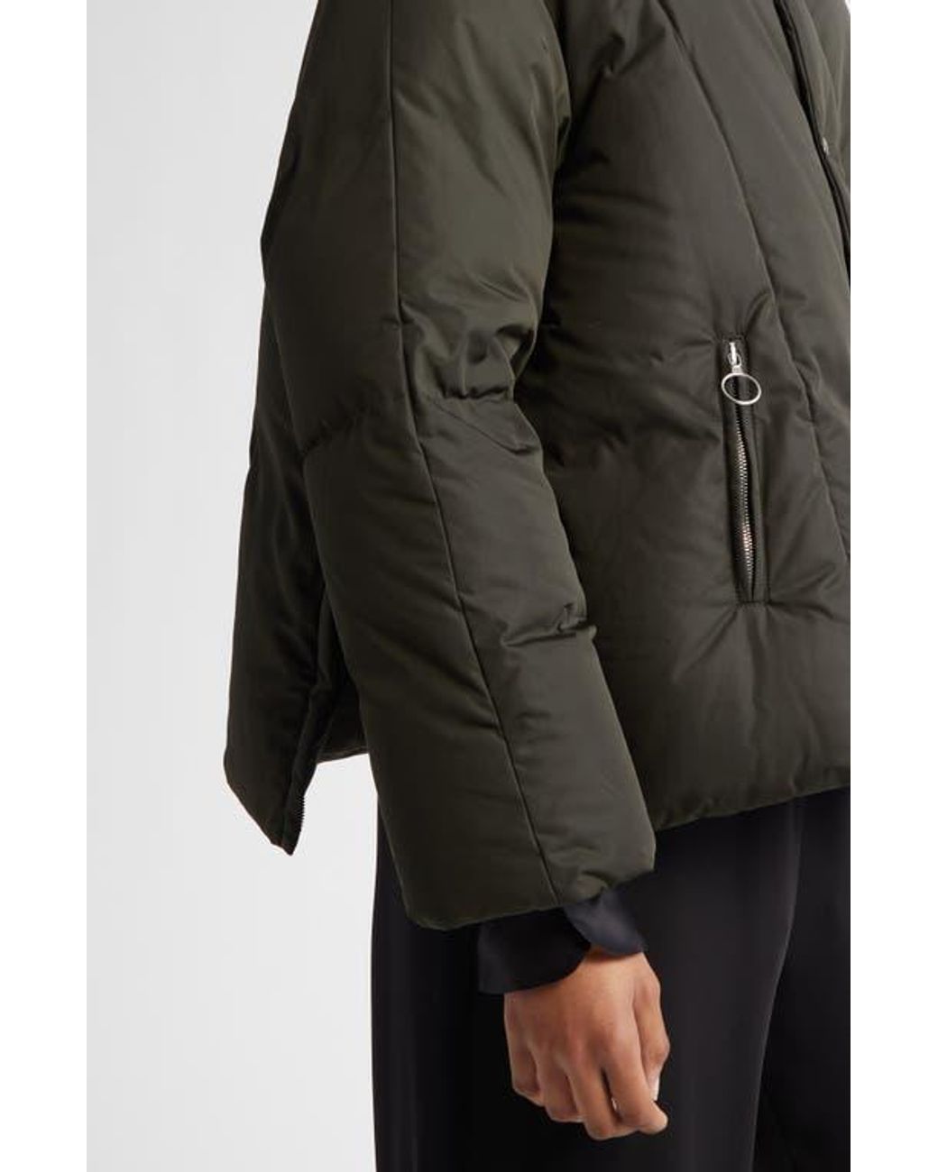 Setchu Green Down Puffer Jacket