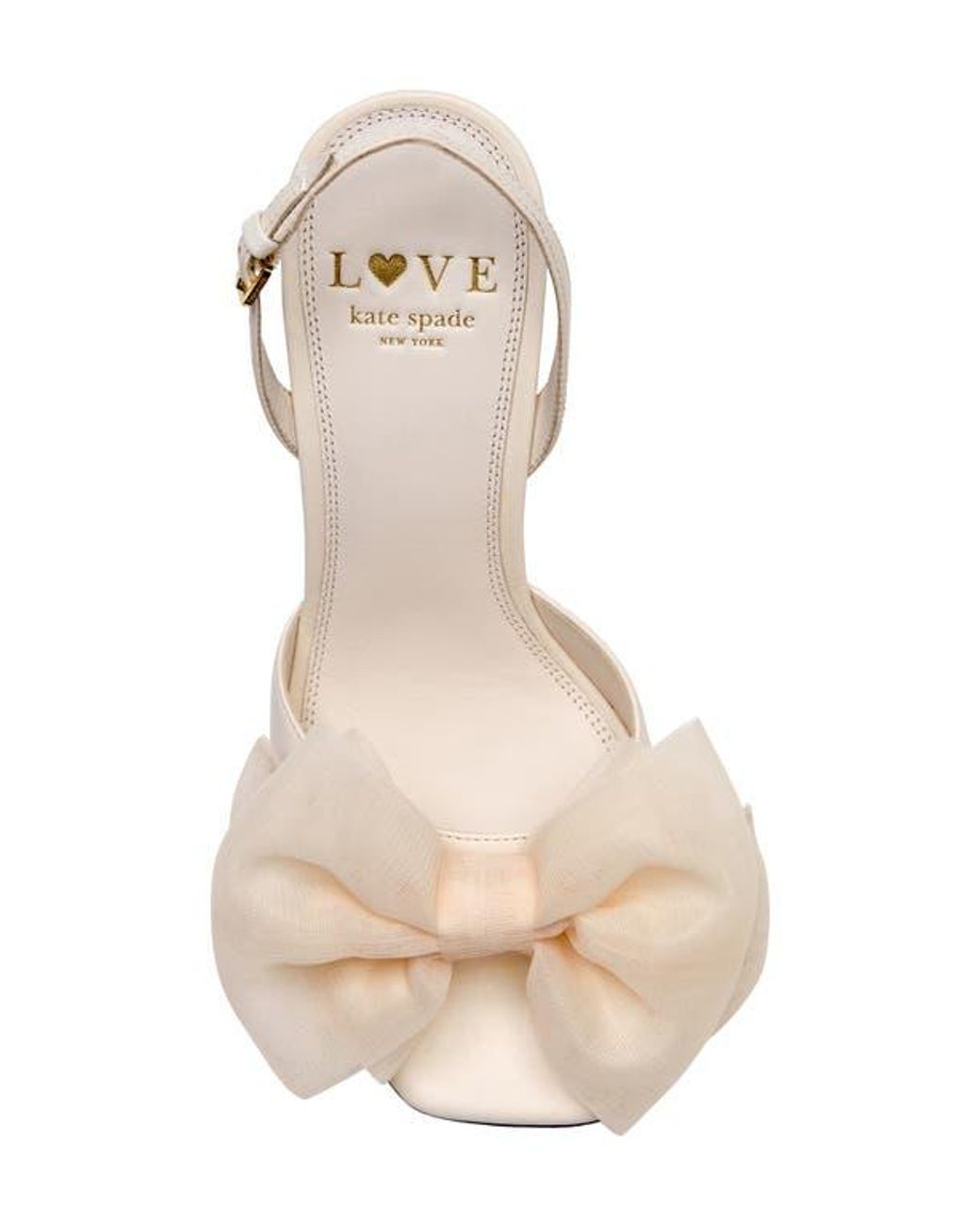 【Kate Spade】Beau Heeled Sandal サンダル ◆国内発送◆ Kate Spade Beau Slingback Sandal in Natural | Lyst