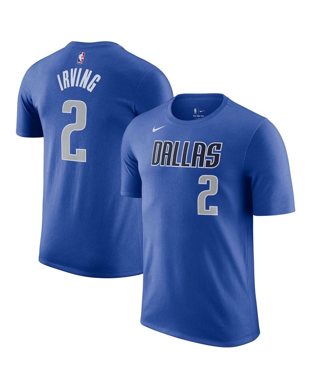 Nike Kyrie Irving Dallas Mavericks Icon Name & Number T-shirt At ...