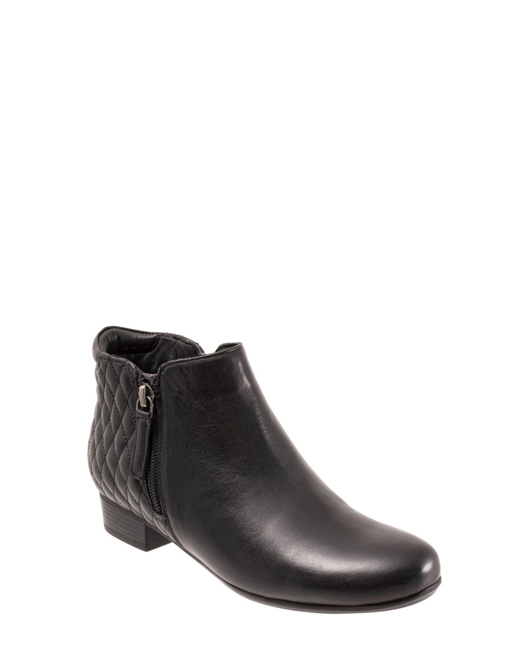 Trotters Black Major Bootie