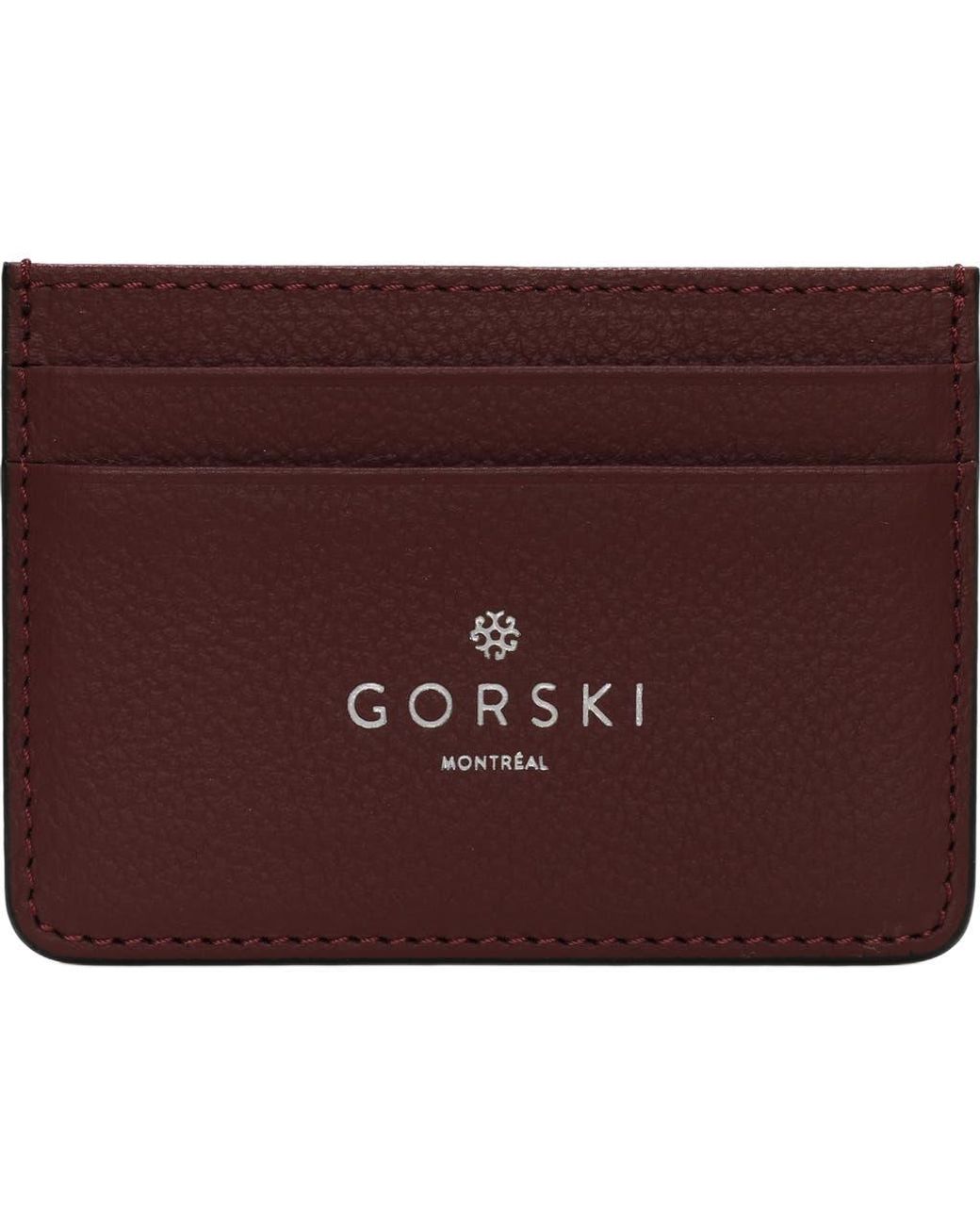 Gorski Leather Card Holder in Brown | Lyst