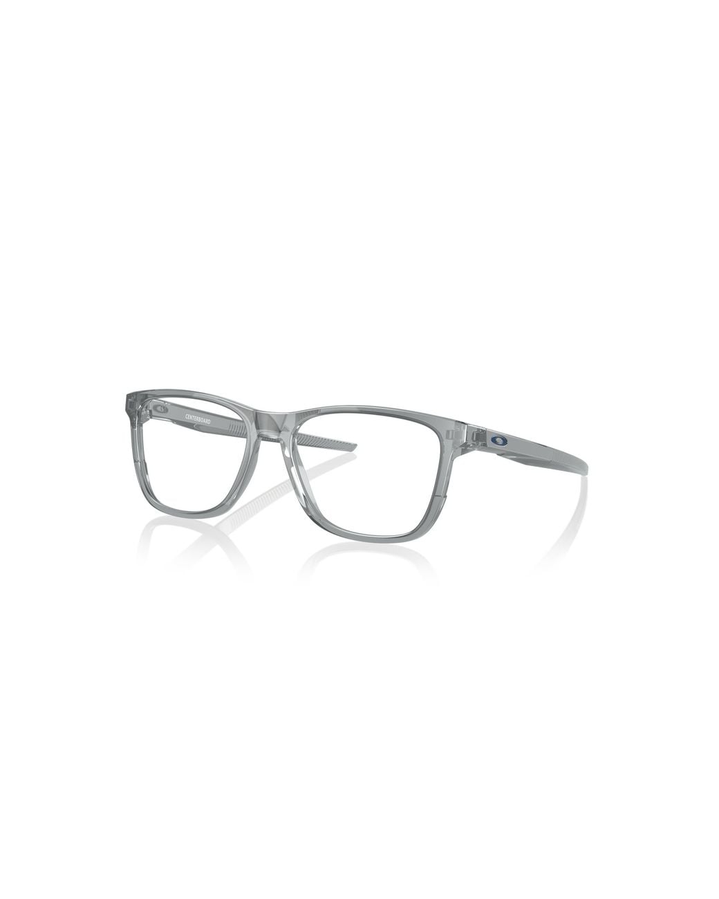 Oakley Metallic 55Mm Round Optical Glasses for men