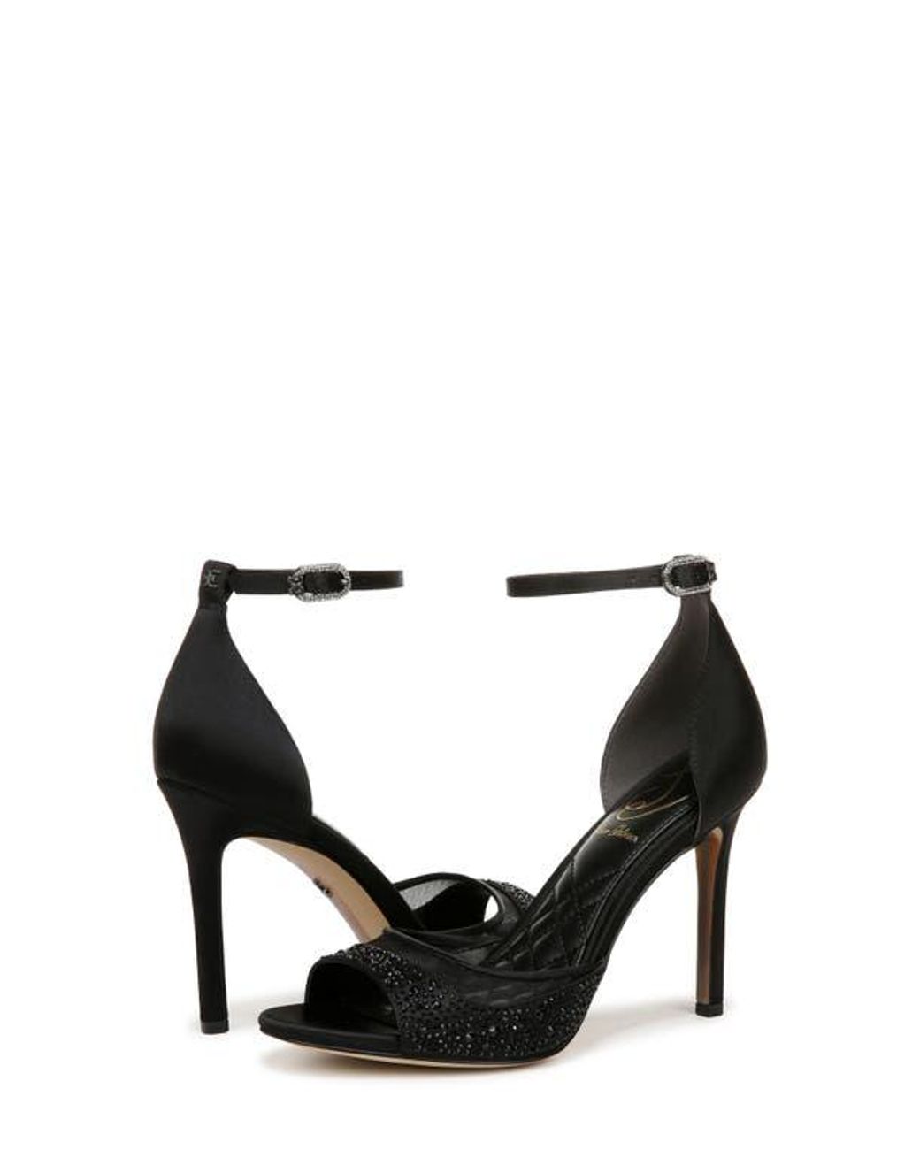 Sam Edelman Krissa Ankle Strap Sandal in Black | Lyst