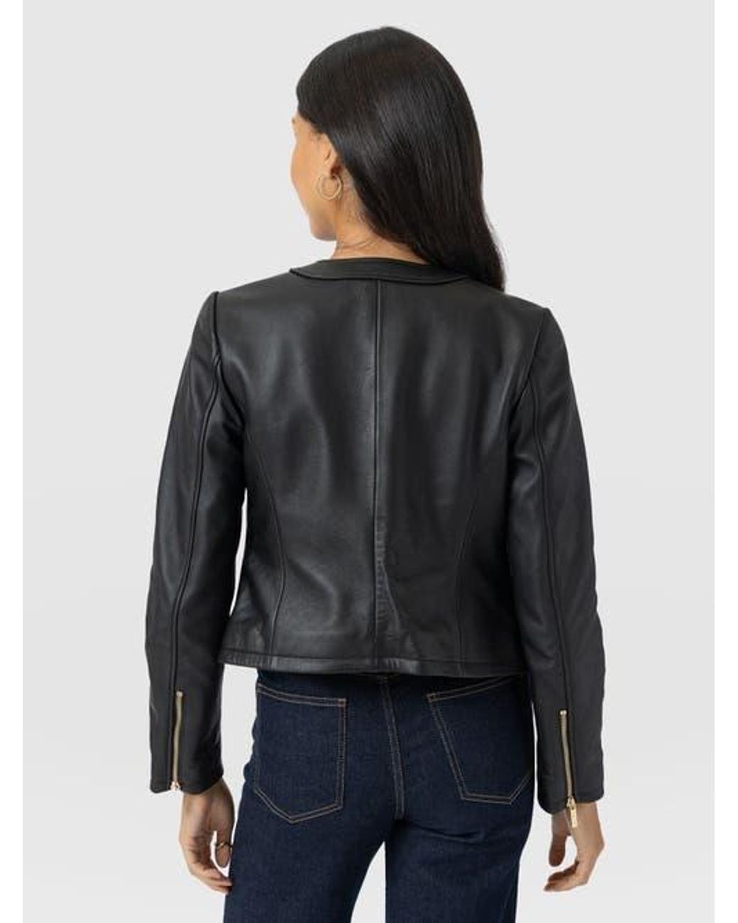 Saint + Sofia Black Skye Jacket