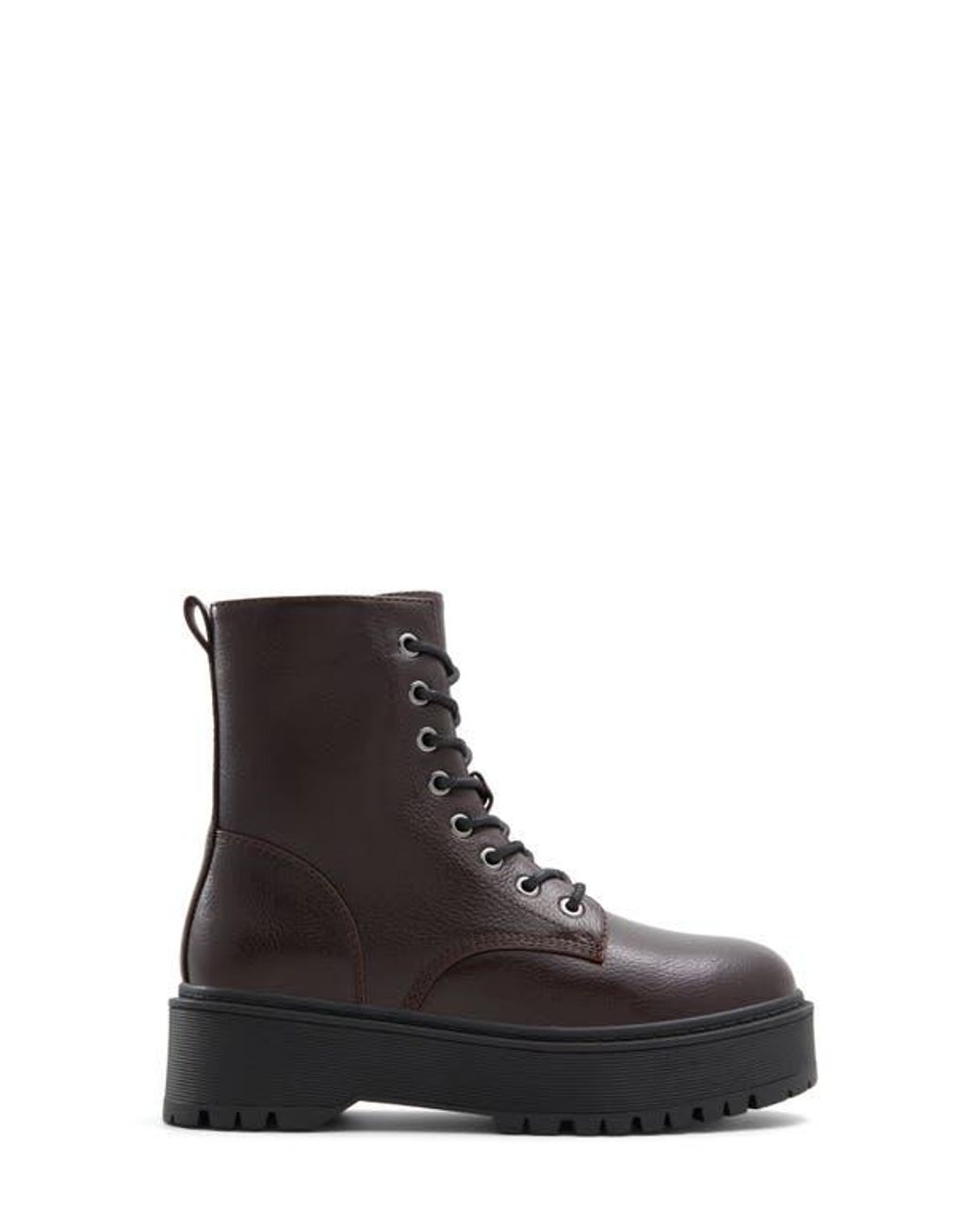 ALDO Black Jadyn Platform Combat Boot