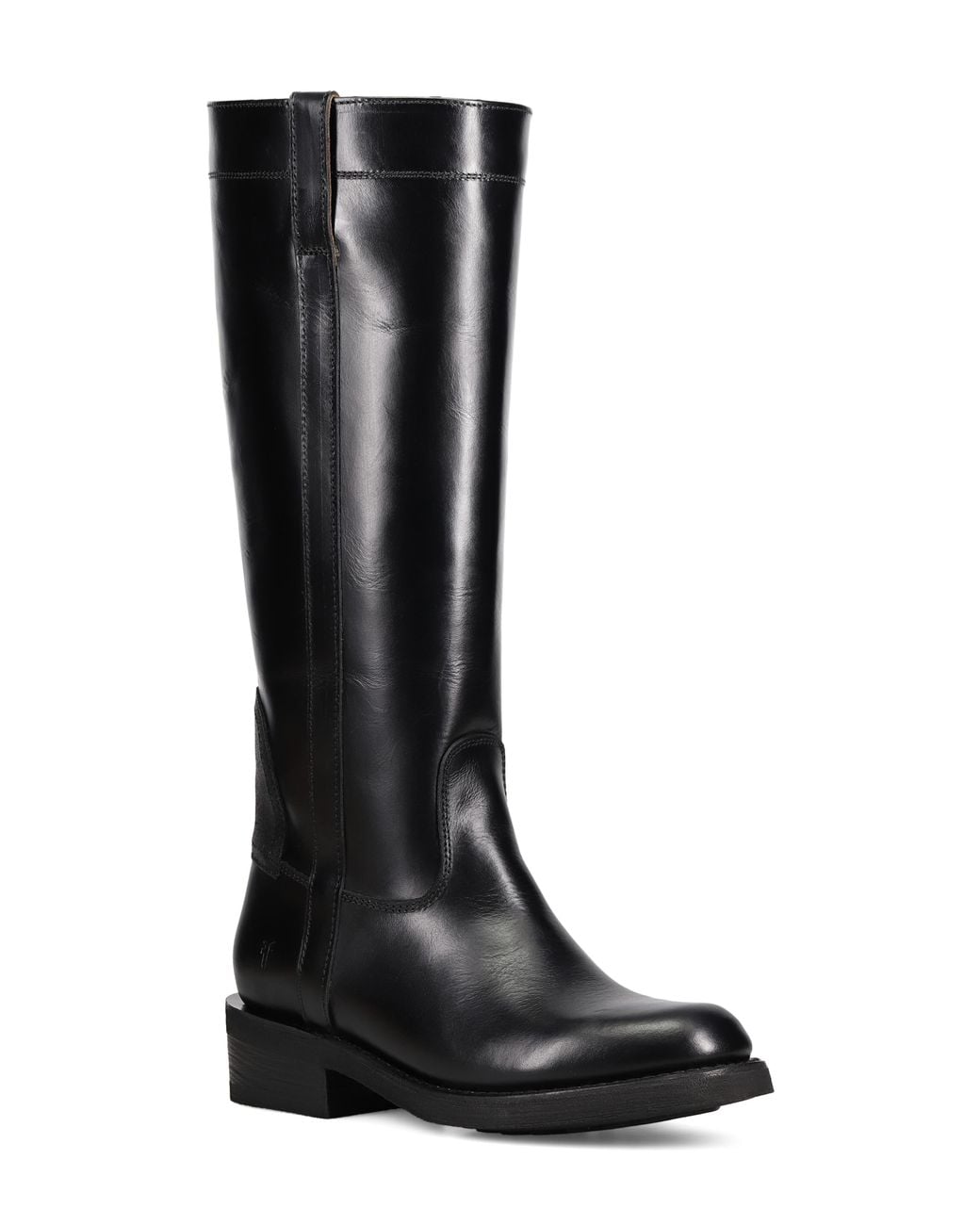 Frye Black Viv Knee High Riding Boot