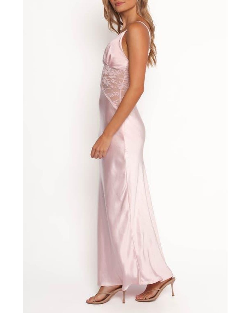 knee length dresses for ladies Petal and Pup Women's Mila Halterneck Maxi Dress main image 0