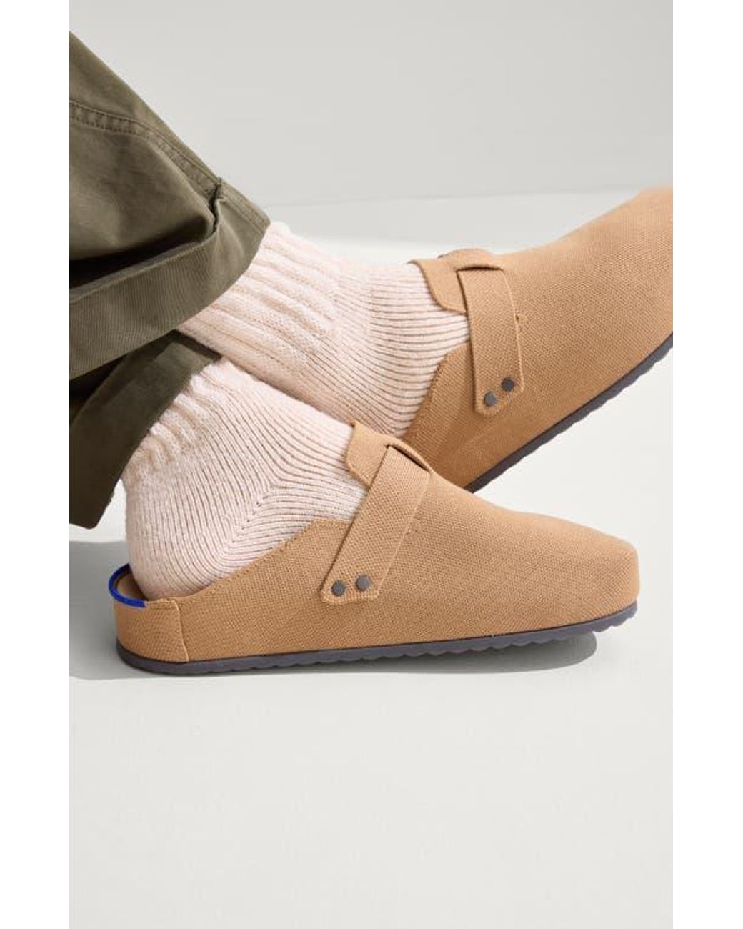 Rothy's White The Clog for men