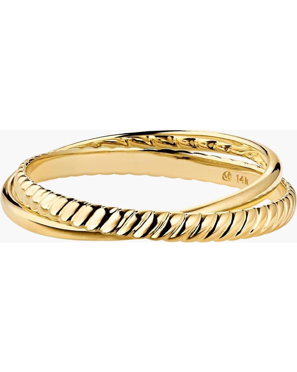MEJURI Metallic Duo Ring