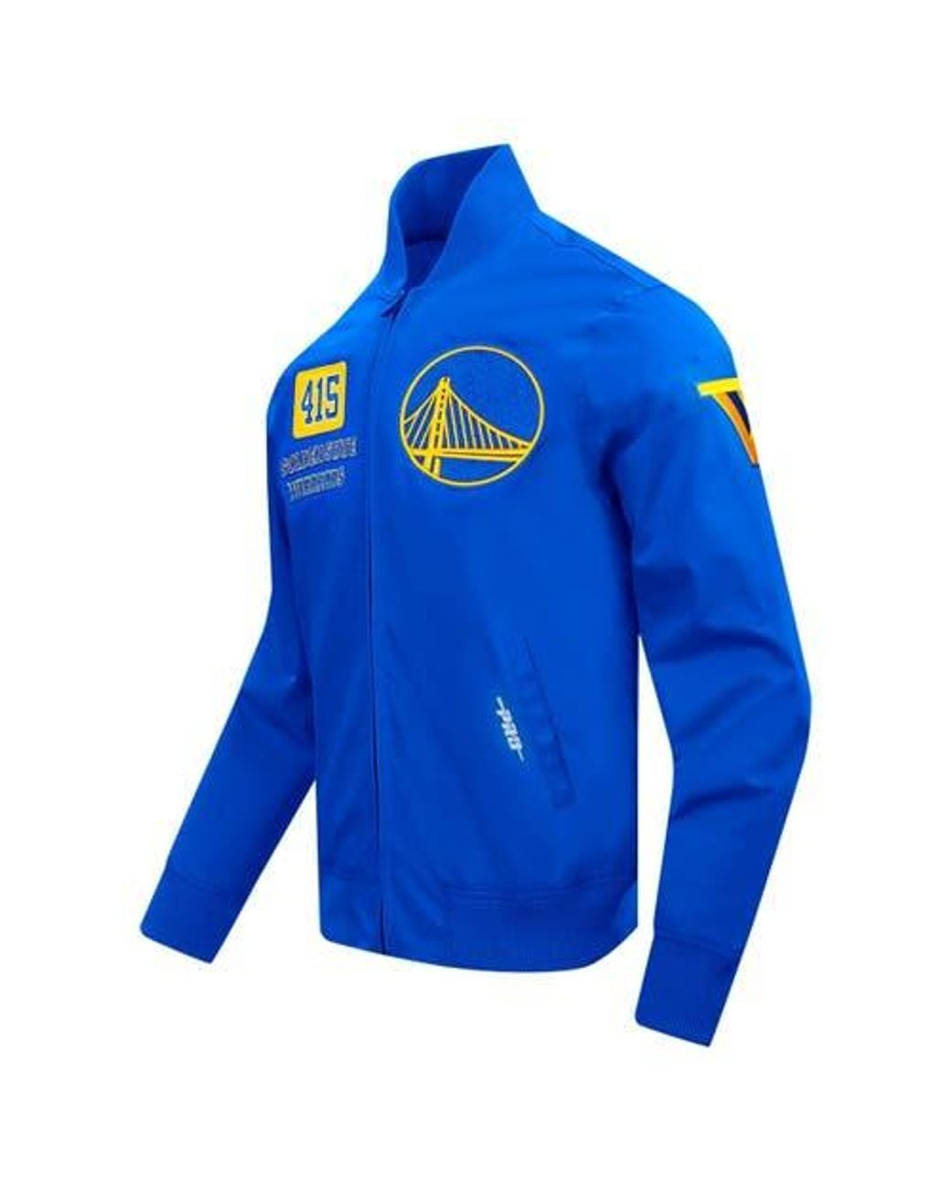 Pro Standard Blue Golden State Warriors Area Code Full-Zip Jacket for men