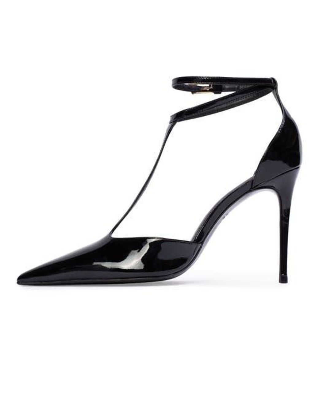 Black Suede Studio Black Ruby 100 Pump