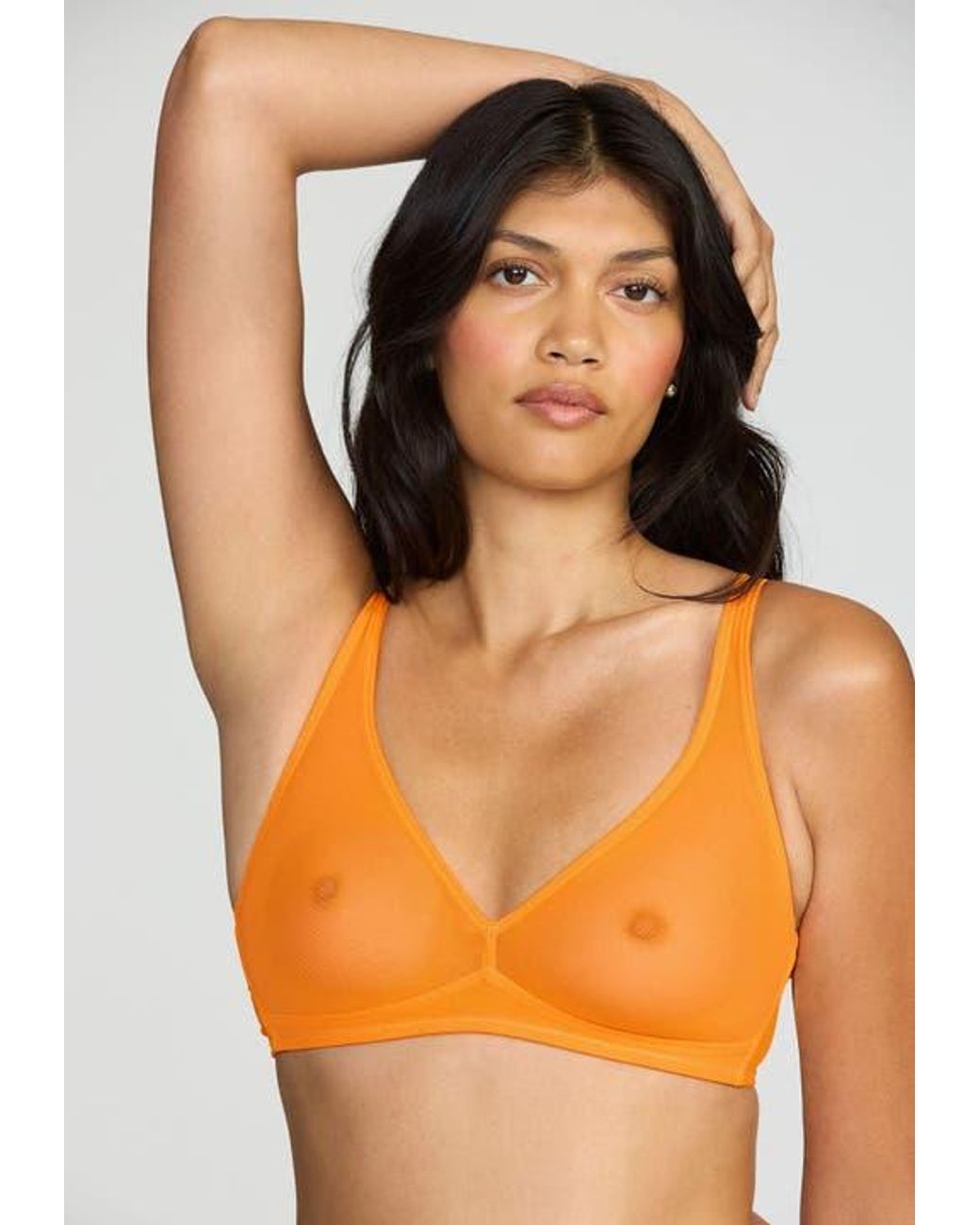 CUUP Orange The Wireless Plunge Mesh
