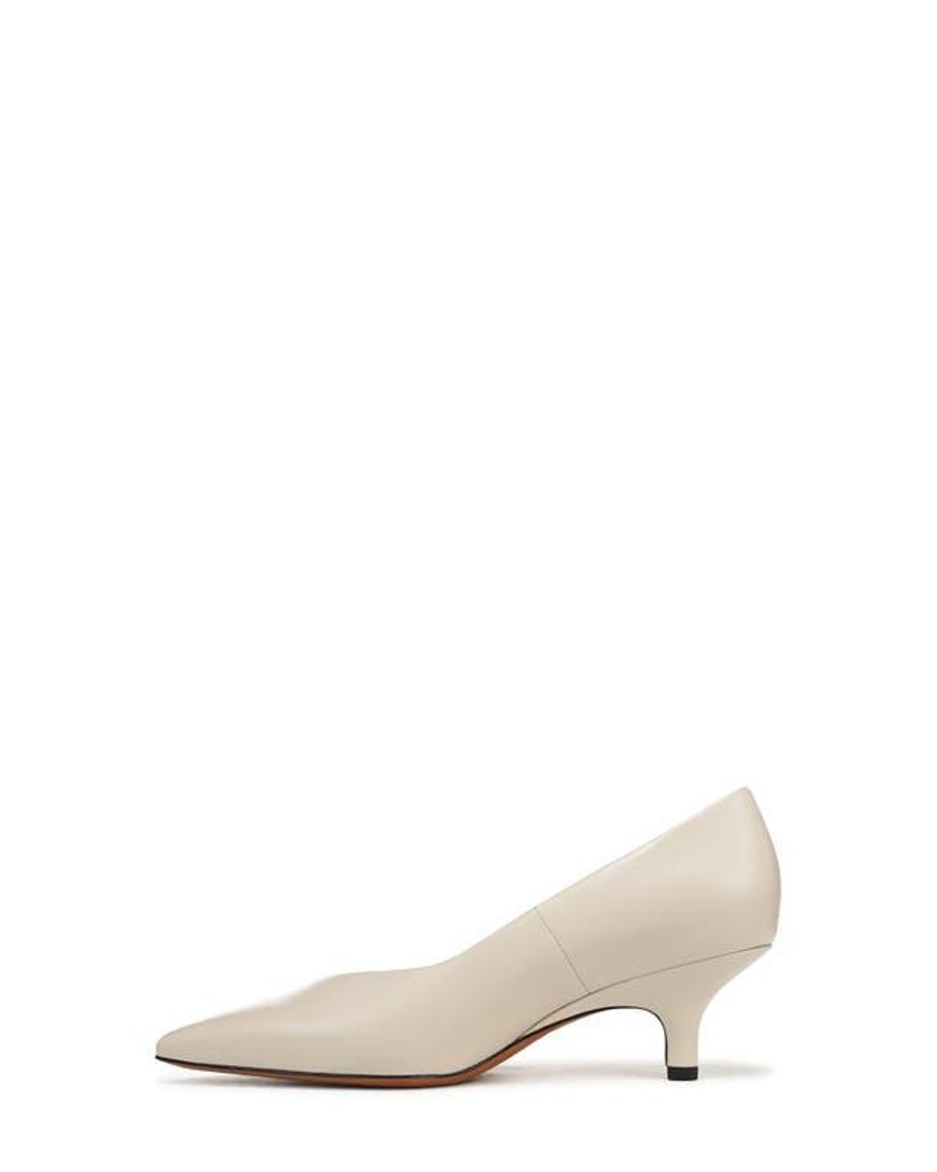Vince White Livia Pointed Toe Pump