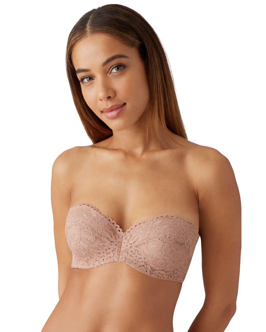 B.tempt'd Brown Ciao Bella Underwire Strapless Bra