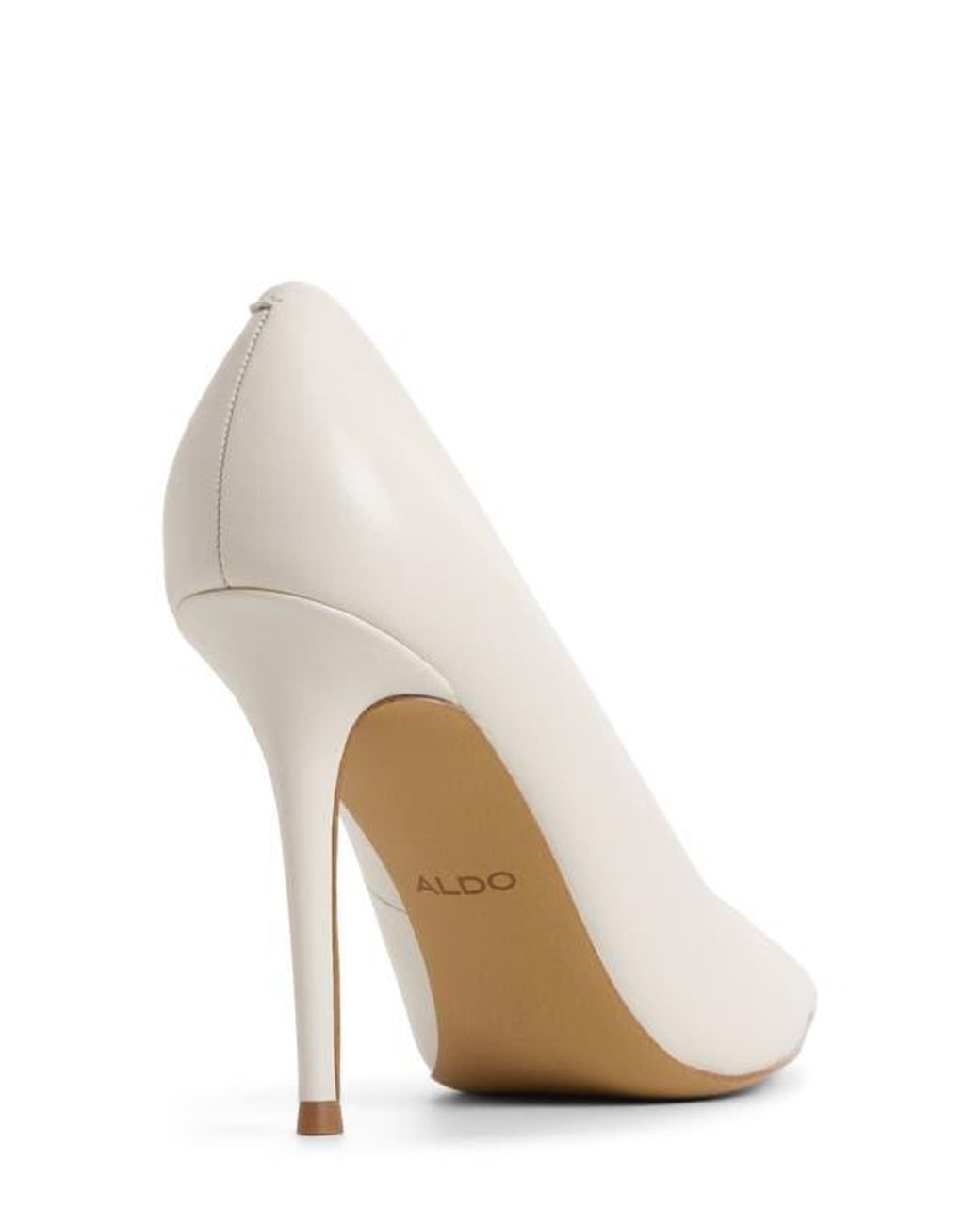 ALDO White Stasya Pointed Toe Pump