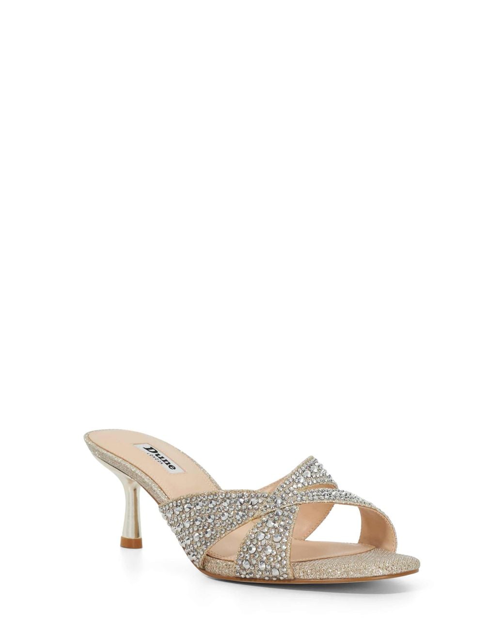 Dune White Monette Sandal