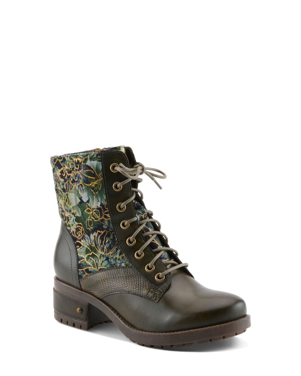 Spring Step Green Marty-Flow Bootie