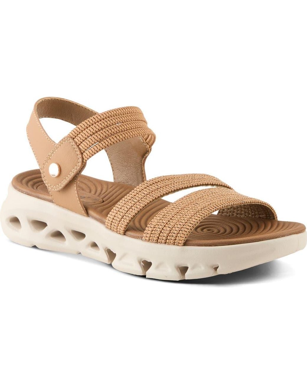 Flexus by Spring Step Natural Garlina Platform Wedge Sandal
