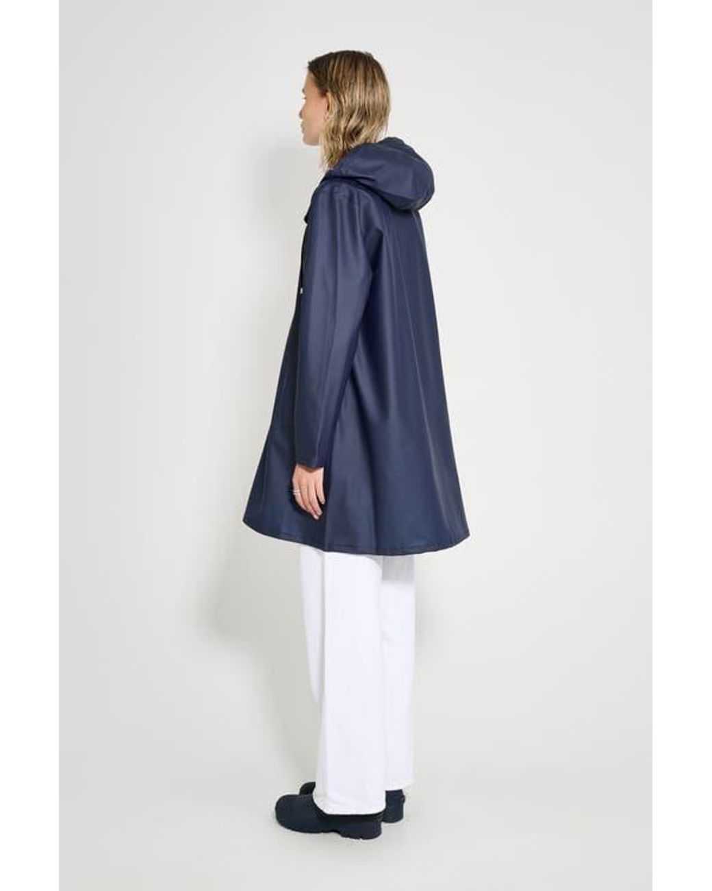 Stutterheim Blue Mosebacke Lightweight Raincoat