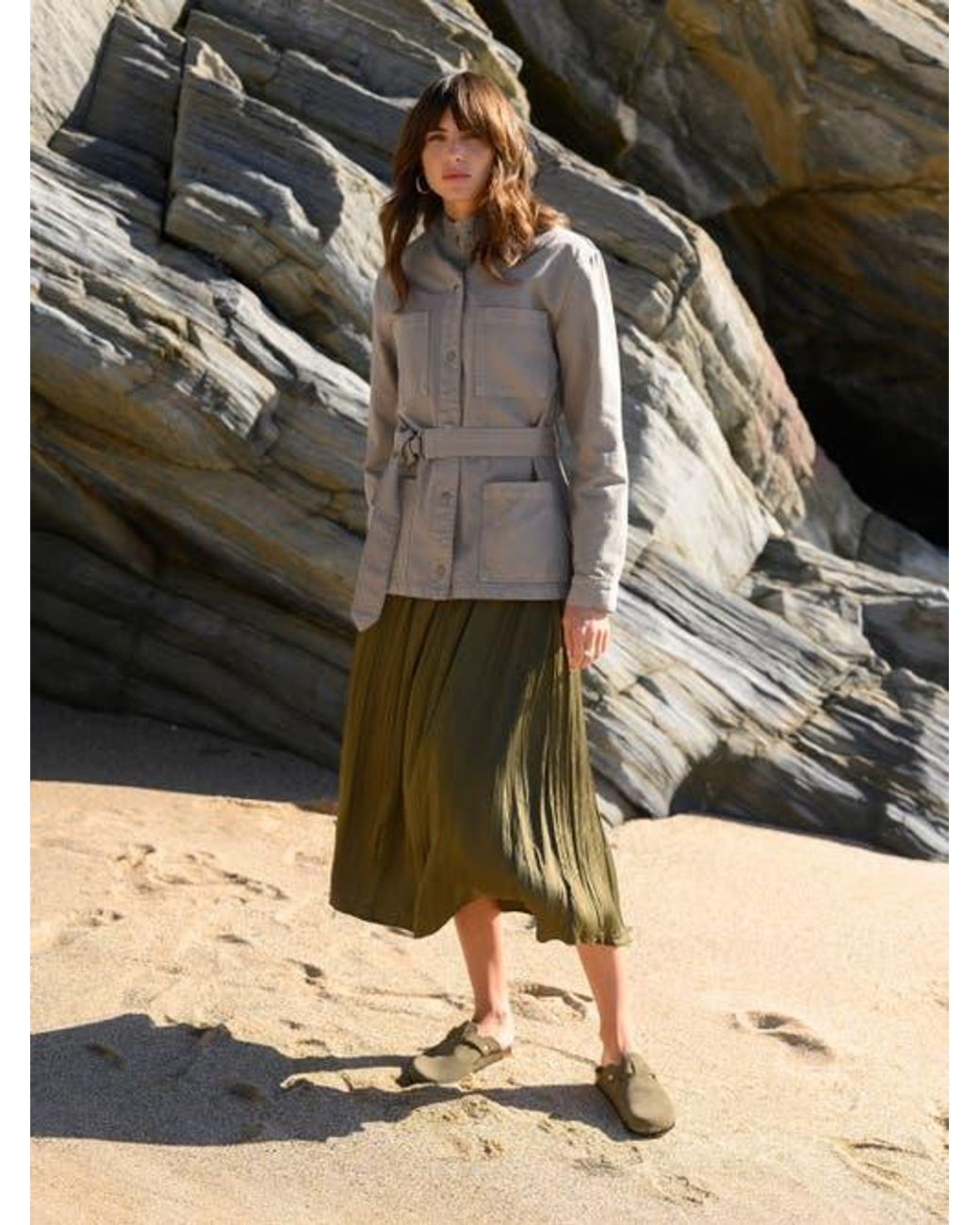 Celtic & Co. Natural Canvas Safari Jacket