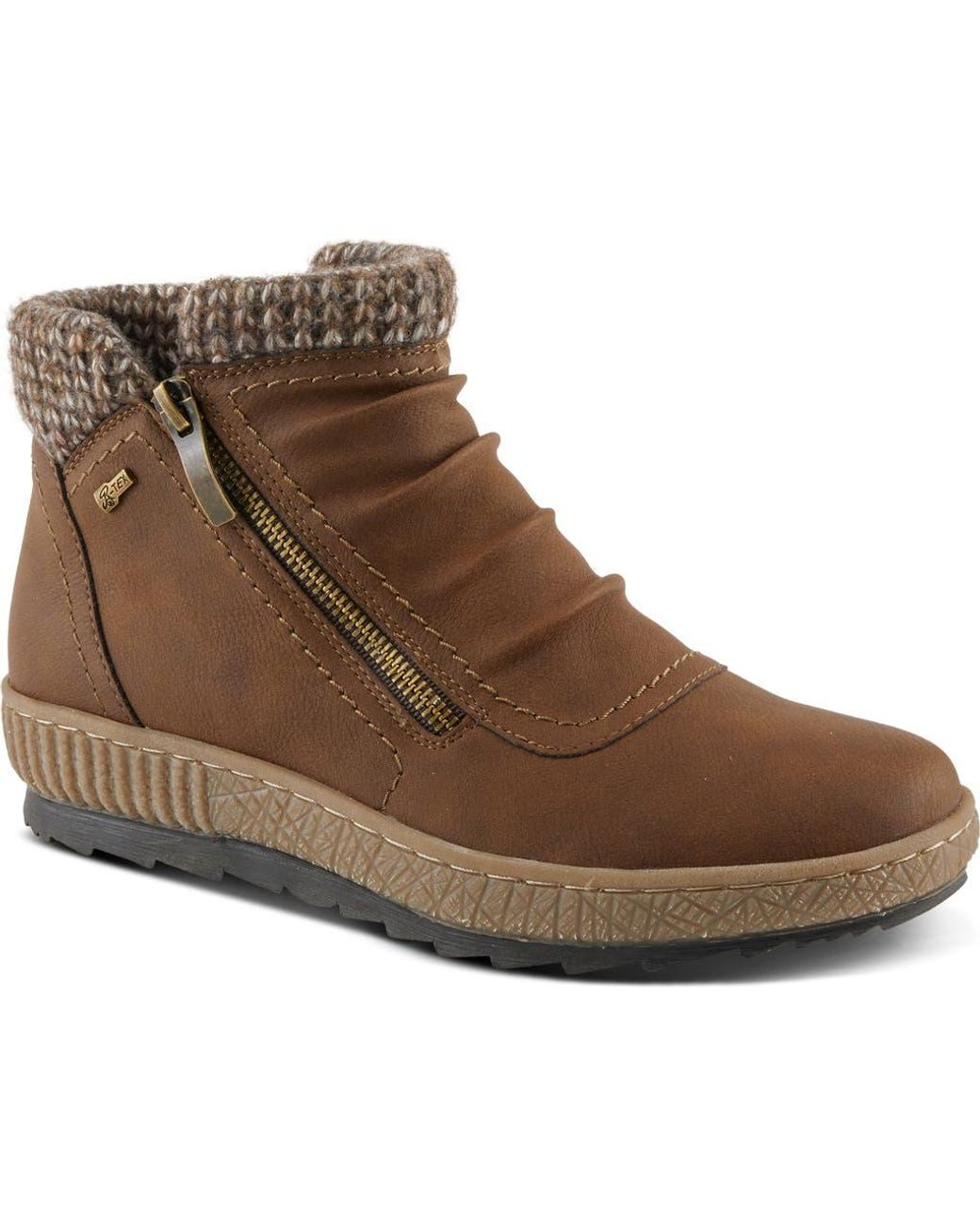 Spring Step Brown Cleora Water Resistant Bootie