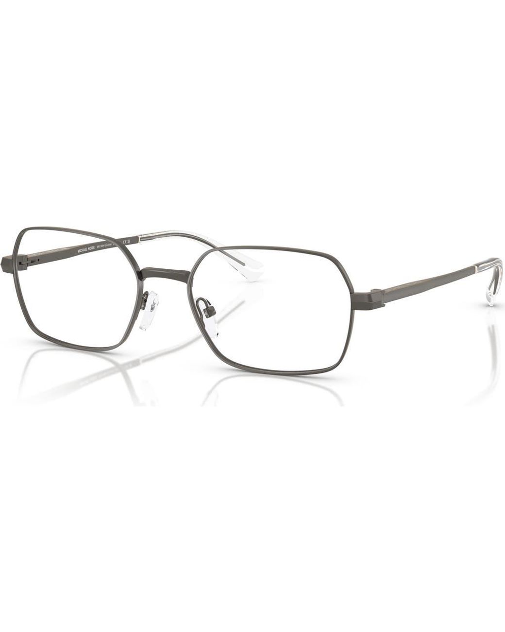 Michael Kors Metallic 56Mm Square Optical Glasses for men