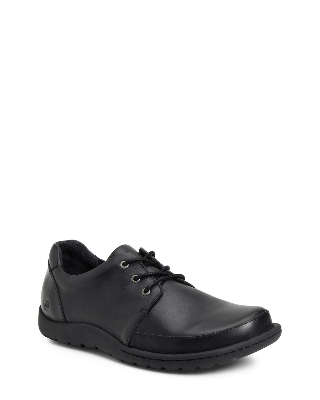 Børn Black Nigel Plain Toe Derby for men