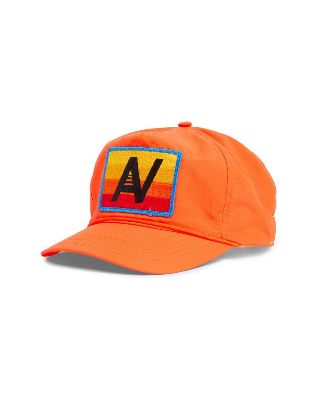 Aviator Nation Orange Logo Baseball Cap