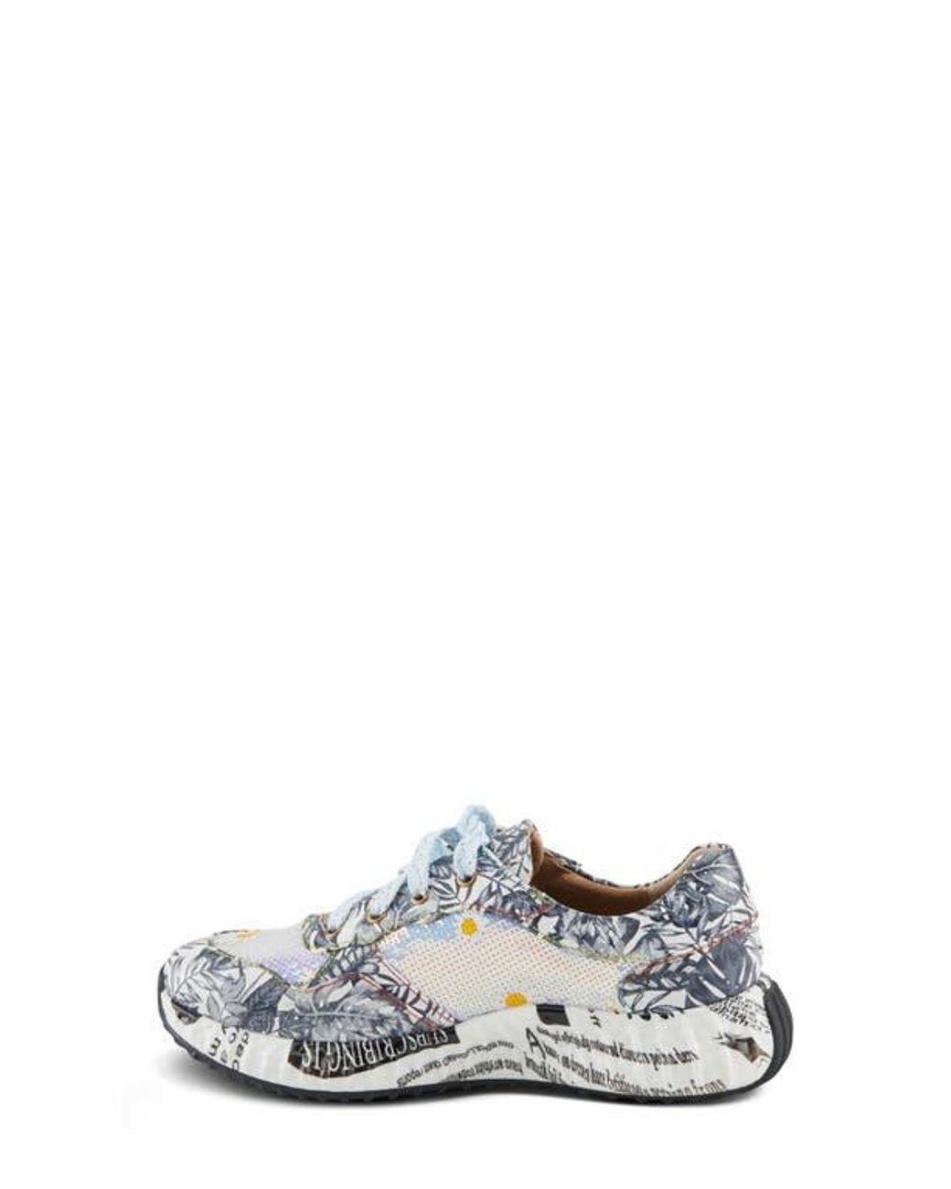 Spring Step White Zingy Sneaker