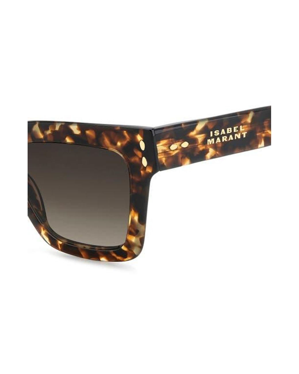 Isabel Marant Multicolor 53Mm Gradient Rectangular Sunglasses