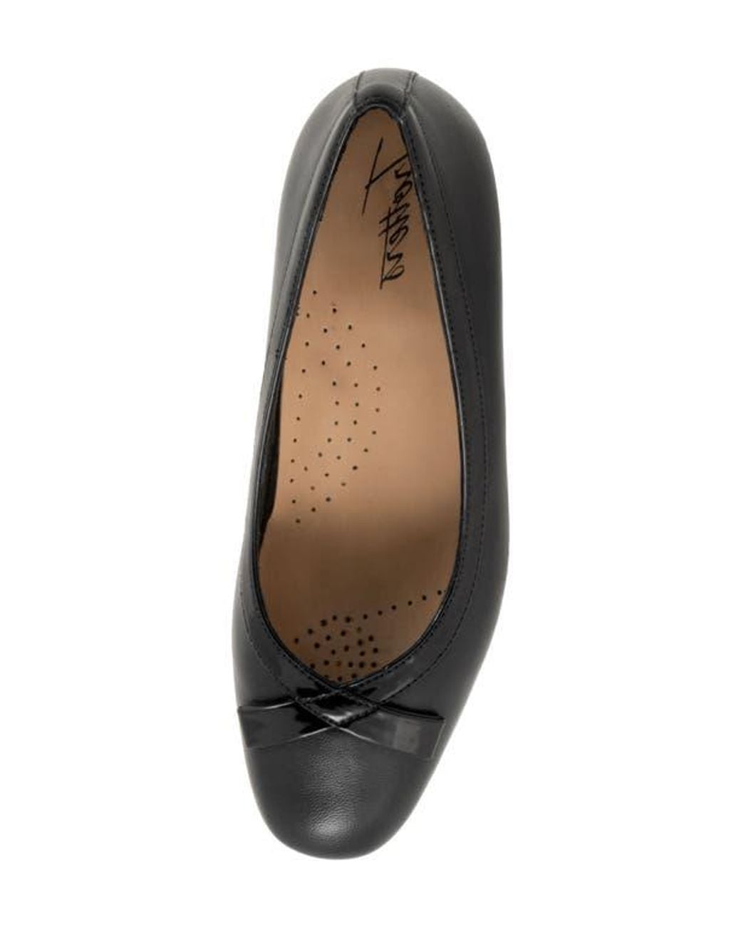 Trotters Black Devin Pump